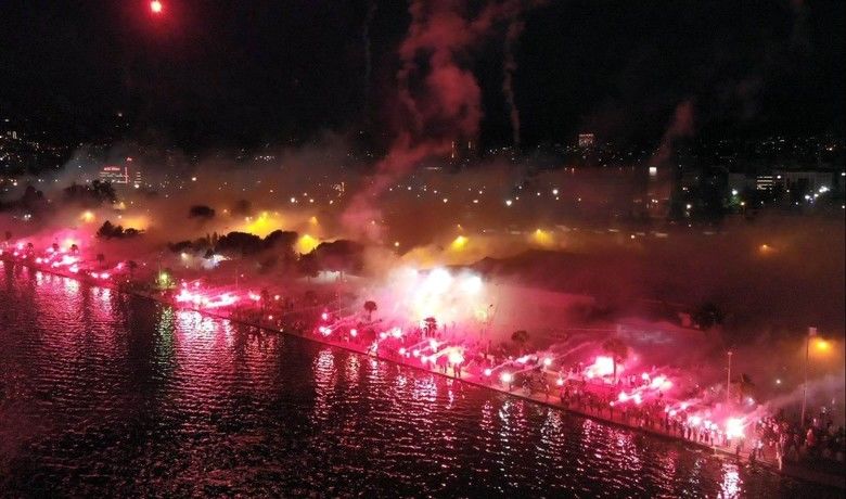 Samsunspor’dan meşaleli 56. yıl kutlaması
 - beyaza bürüdü.