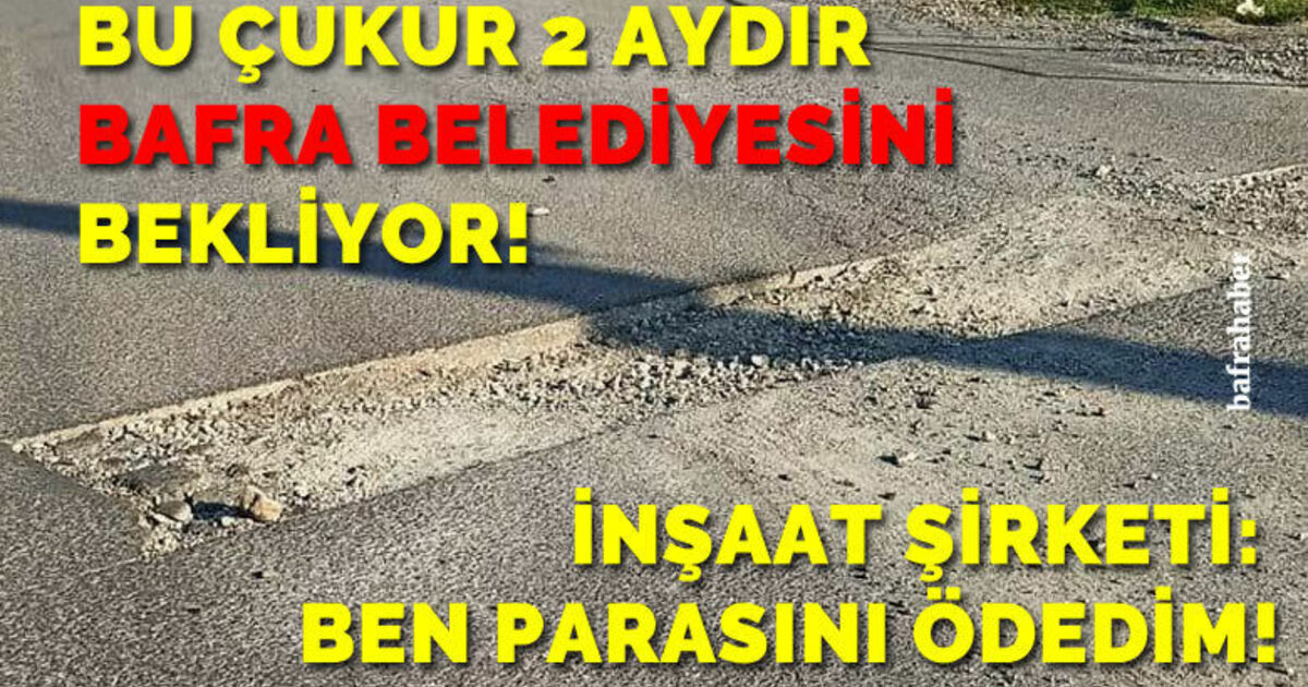 2 Ay Önce Kazıp Bıraktılar!
