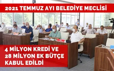 Bafra Belediyesi 2021 Temmuz Ayı Meclis Toplantısı