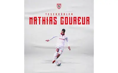 Samsunspor’da Mathias Coureur ile yollar ayrıldı
