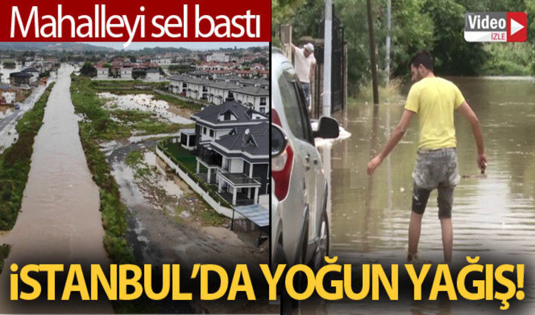 İstanbul'da yoğun yağış etkili oldu - İstanbul Anadolu Yakasında sabah saatlerinden itibaren bazı bölgelerde zaman zaman sağanak yağış etkili oldu. Yoğun yağış nedeniyle Şile’de sel basan mahalle drone ile havadan görüntülendi.