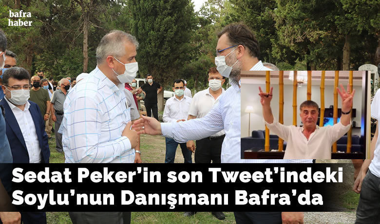 Sedat Peker’in Son Tweet’indeki O İsim Bafra’da - Çektiği Youtube videoları ve attığı tweet’ler ile başta Süleyman Soylu olmak üzere birçok kişi ile ilgili birçok iddialarda bulunan Sedat Peker’in son tweet’inde söz ettiği kişi Bafra’da cenazeye katıldı. 
