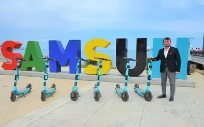 Samsun’da ‘elektrikli scooter’ dönemi
