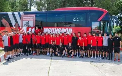 Samsunspor kamp için Kayseri’ye gitti
