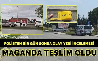 Havaya ateş eden maganda gözaltında