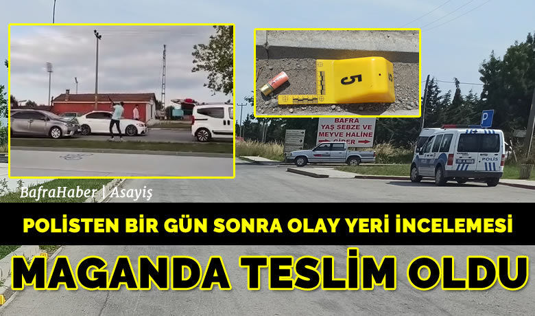 Havaya ateş eden maganda gözaltında
