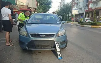 Otomobil ile motosiklet çarpıştı: 1 yaralı
