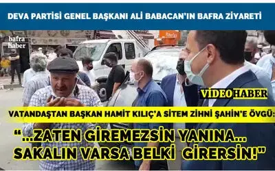 Vatandaştan Hamit Kılıç'a Sitem: Sakalın Varsa Belki Girersin 