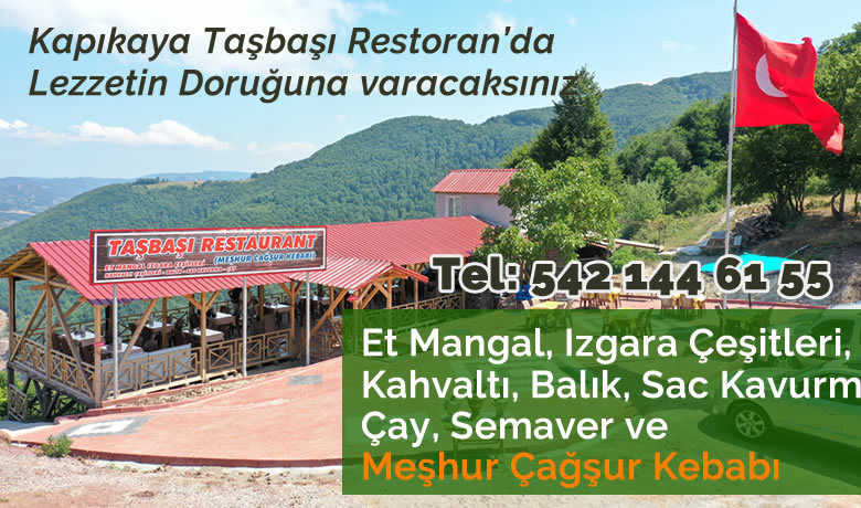 Kapıkaya Taşbaşı Restoranİle Lezzetin Doruğuna Varacaksınız! - Doğal güzelliği ile ziyaretçilerini adeta büyüleyen Kapıkaya’ya gelmek için artık bir nedeniniz daha var. 