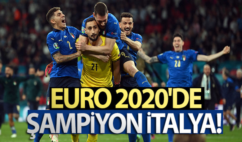 Euro 2020 şampiyonu İtalya - EURO 2020 finalinde İngiltere’yi penaltı atışlarında 3-2 yenen İtalya, Avrupa Şampiyonu oldu.