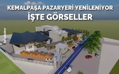 Kemalpaşa Pazaryeri Yenileniyor!