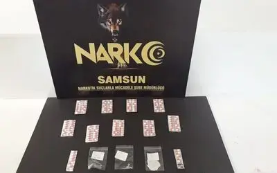Samsun’da 1 şahıs uyuşturucu ticaretinden gözaltında
