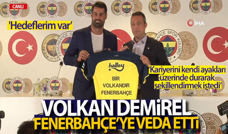 Volkan Demirel, Fenerbahçe'deki görevinden ayrıldı - Fenerbahçe Başkanı Ali Koç: "Hocamızın Volkan Demirel'in ekibinde yer almasından memnuniyet duyacağını söylemesine rağmen, Volkan kariyerini kendi ayakları üzerinde durarak şekillendirmek istedi." dedi. Volkan Demirel'de ''Hedeflerim var. Bu hedefler doğrultusunda kendi doğrularımla ilerleyeceğim. Önümde 3-4 opsiyon bulunuyor. Değerlendirmek için zamana ihtiyacım var ifadelerini kullanarak ayrılığı açıkladı.