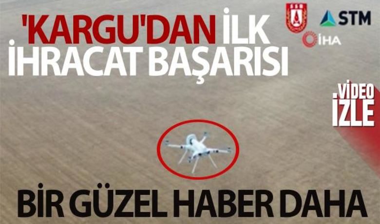 'KARGU'dan ilk ihracat başarısı - Savunma Sanayii Başkanı (SSB) İsmail Demir, STM tarafından, geliştirilen ve 2018’den beri Türk Silahlı Kuvvetleri’nce kullanılan Taşınabilir Döner Kanatlı Vurucu İHA Sistemi KARGU’nun ilk ihracat başarısına ulaştığını açıkladı.	“KARGU, sahada kendini başarıyla kanıtladı”	“KARGU ihracatı için başka ülkelerle de görüşüyoruz”	KARGU'lar farklı tipte mühimmat ile donatılıyor	5-10 km menzil ile 30 dakika dan fazla görev yapabiliyor