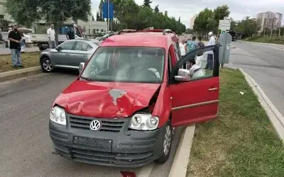 Samsun’da trafik kazası: 2 yaralı
