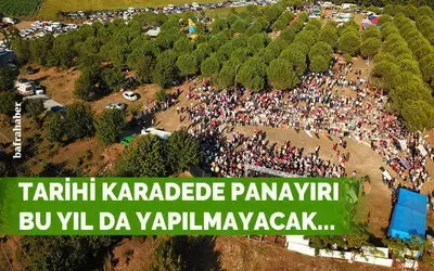 Gökçeağaç Köyü Karadede Panayırı Bu Yıl Da Yapılmayacak
