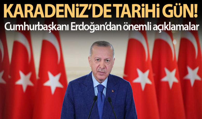 Cumhurbaşkanı Erdoğan 'Sakarya SahasıGaz Yakma Töreni'ne katıldı - Cumhurbaşkanı Erdoğan,  Fatih Sondaj Gemisi'nden canlı bağlantıyla "Sakarya Sahası Gaz Yakma Töreni" programında konuşma gerçekleştirdi.