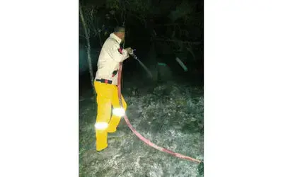 Samsun’da küçük çaplı örtü yangını söndürüldü
