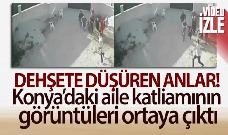 Konya'daki aile katliamınıngörüntüleri ortaya çıktı - Konya’da evlerinde uğradıkları silahlı saldırıda 7 kişinin hayatını kaybettiği katliamın görüntüleri ortaya çıktı.	13 kişi gözaltında, zanlı aranıyor