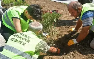 Başkan Demir: "Kentin her köşesine estetik dokunuşlar yapıyoruz"
