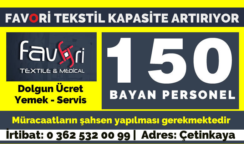 Favori Tekstil Kapasite Artırıyor!