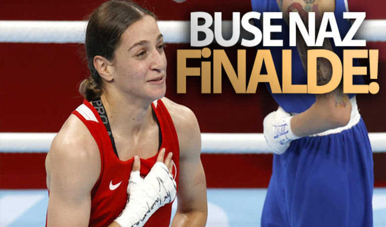 Buse Naz Çakıroğlu finalde! - Tokyo Olimpiyatları'nda 51 kiloda mücadele eden boksör Buse Naz Çakıroğlu, yarı final maçında rakibini mağlup ederek finale yükseldi.
