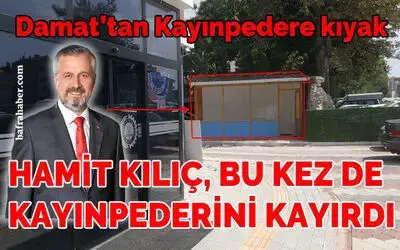 Bu Kez de Kayınpederini Kayırdı