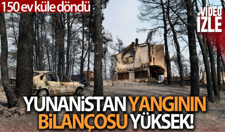 Yunanistan'ın Eğriboz Adası'nda 150 ev küle döndü - Yunanistan’ın Eğriboz Adası’nda ormanlık alanda meydana gelen yangınlarda en az 150 ev küle döndü.