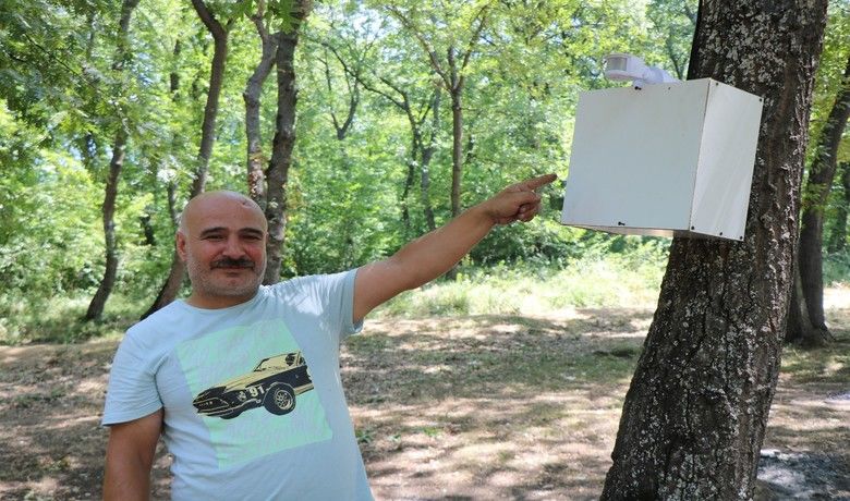 Orman yangınlarını anında haberveren ve müdahale eden keşif - Samsun’da birçok buluşa imza atan Mustafa Yiğit, orman yangınlarını anında haber veren ve müdahale eden bir sistem yaptı.