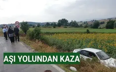 Aşı Yolunda Kaza