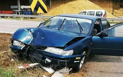 Samsun’da kavşakta iki otomobil çarpıştı: 5 yaralı
