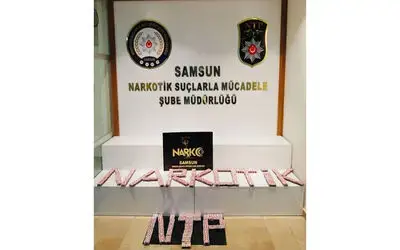 Samsun’da 7 bin 336 adet uyuşturucu hap ele geçirildi: 1 gözaltı
