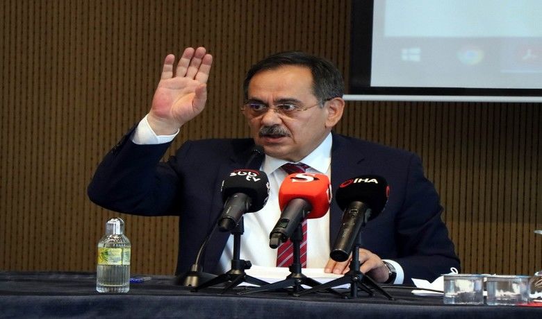 Başkan Demir: “Bazı yerlerde yağmursuyu ile kanalizasyon gideri aynı” - Samsun Büyükşehir Belediye Başkanı Mustafa Demir, bazı yerlerde yağmur suyu ile kanalizasyon giderinin aynı olduğunu, sağanak yağışlarda kolektör kapasitesi aşılınca suyun geri bastığını, bu problemi çözmek proje hazırladıklarını söyledi.