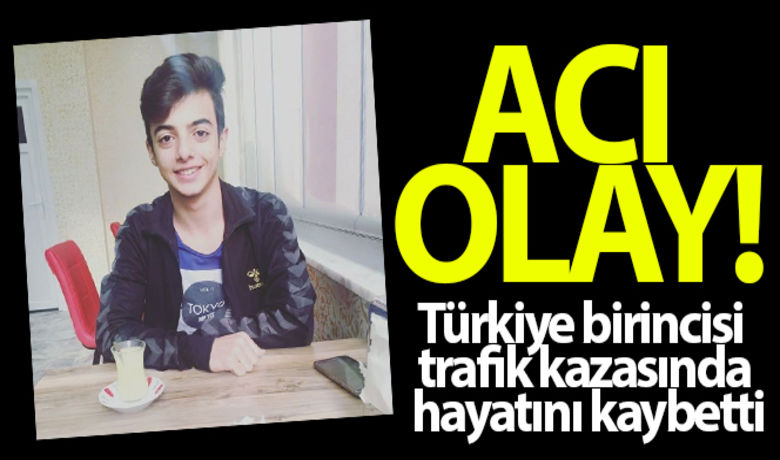 Türkiye birincisi trafikkazasında hayatını kaybetti - Çanakkale’nin Biga ilçesinde meydana gelen trafik kazasında, TYT-AYT sayısal alanda Türkiye birincisi olan Necati Kaan Şahin (20) hayatını kaybetti.