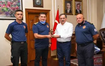 Manavgat’a giden SBB itfaiye ekipleri döndü
