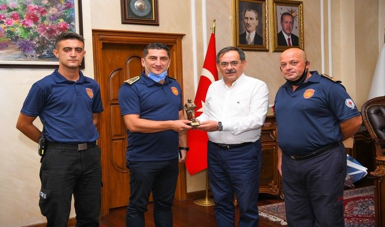 Manavgat’a giden SBB itfaiye ekipleri döndü
 - Samsun Büyükşehir Belediyesi İtfaiye Daire Başkanlığı ekipleri, Antalya Manavgat’taki yangına müdahaleden sonra geri döndü.
