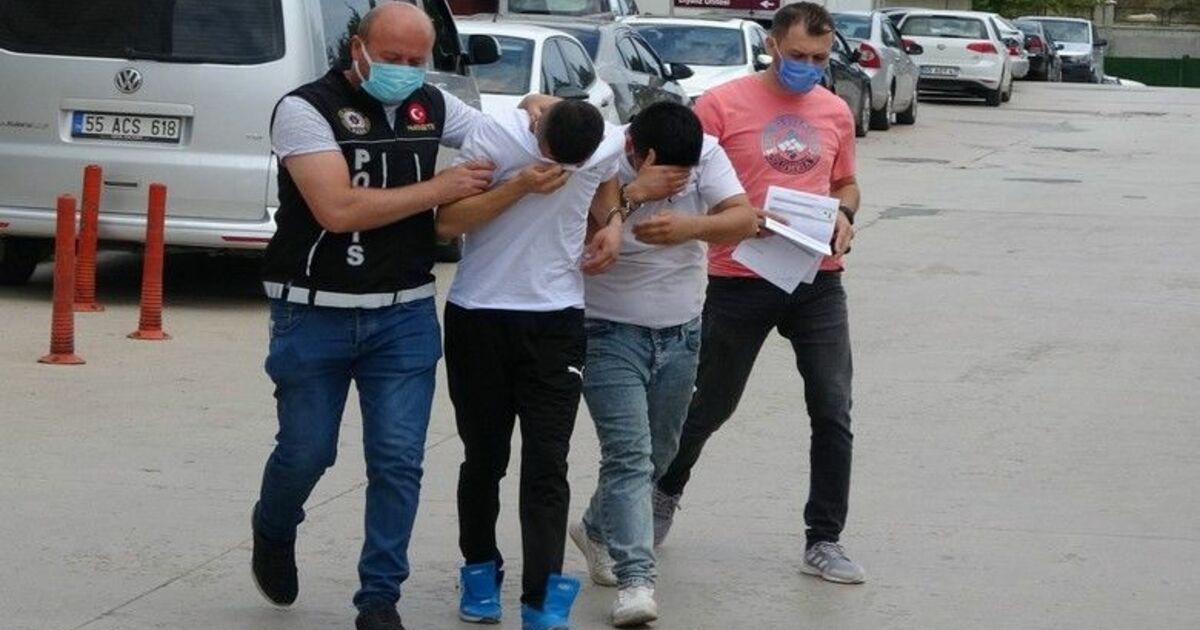 İstanbul’dan Samsun'a uyuşturucu getirenler Bafra'da kovalamaca ile yakalandı