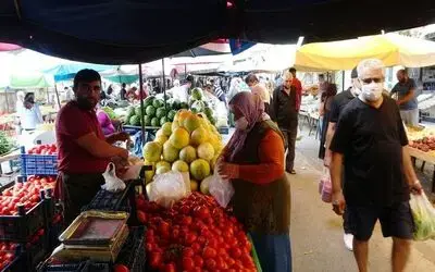 Pazarda yaz bereketi
