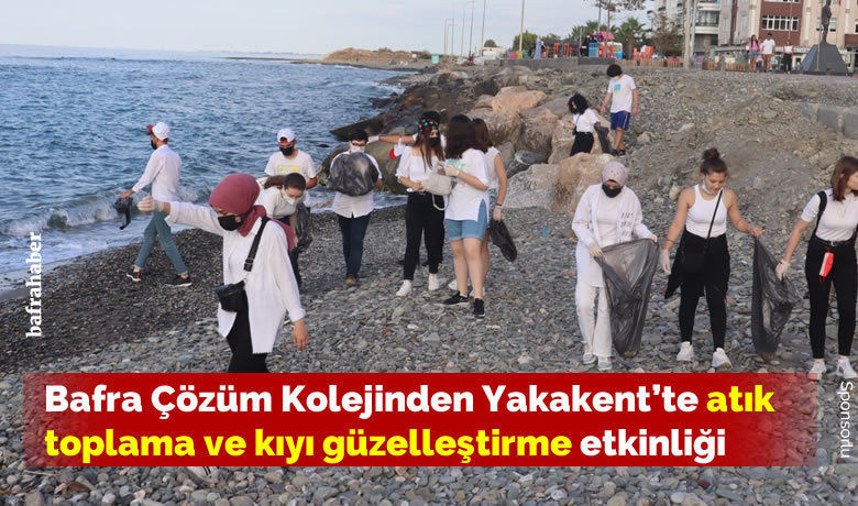Bafra Çözüm Kolejinden Yakakent’te Atık Toplama Ve Kıyı Güzelleştirme Etkinliği
