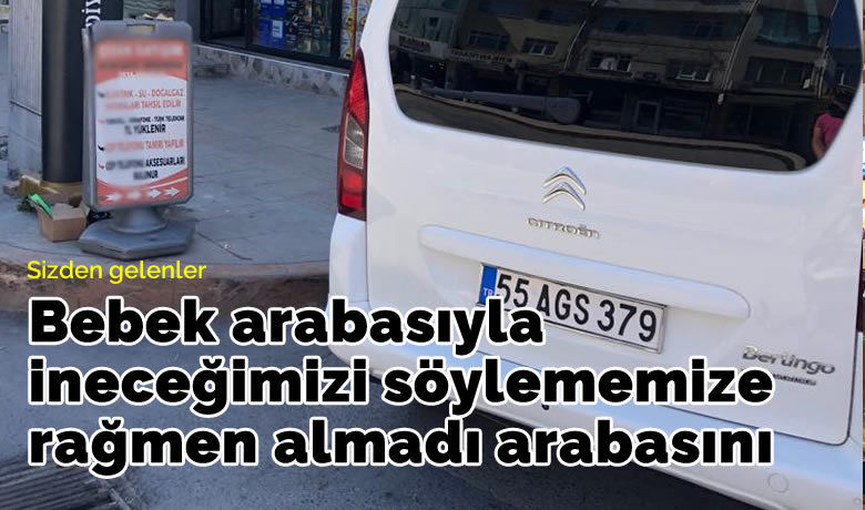 Bafra’dan yaya geçidine araç parkı manzaraları