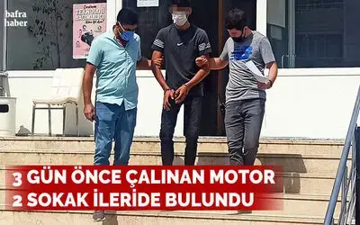 Motosiklet hırsızlığı şüphelisi adliyede