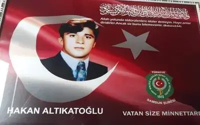 Şehit Hakan Altıkatoğlu mezarı başında anıldı
