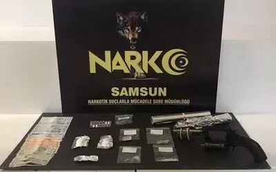 Samsun’da uyuşturucuyla yakalanan 2 kişi gözaltına alındı
