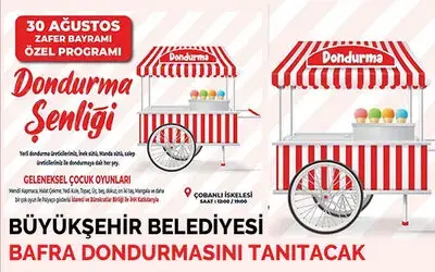 Samsun’da “Dondurma Şenliği” yapılacak