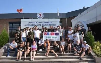 Avrupalı öğrenciler OMÜ’de
