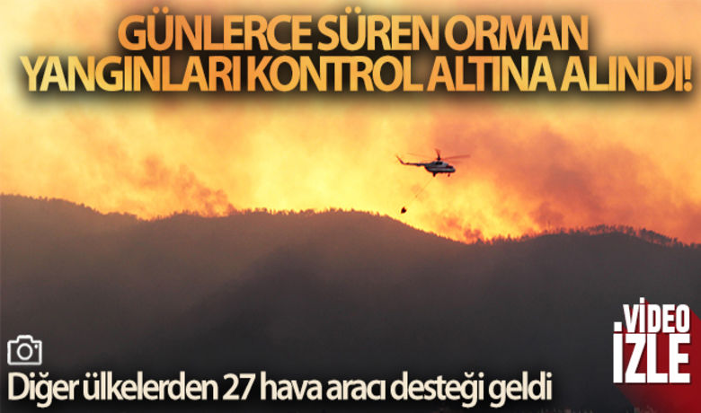Orman yangınlarında 6 uçak39 helikopter görev aldı - Yüzyılın en büyük orman yangınını yaşayan Muğla'da yaklaşık 66 bin hektar orman-makilik alan zarar gördü. Antalya'da büyük hasara neden olan orman yangınının hemen ardından 29 Temmuz'da Muğla'da başlayan büyük orman yangınları 21 Ağustos'ta Köyceğiz'deki yangının kontrol altına alınması ile son buldu.	HABERİN VİDEOSU İÇİN TIKLAYINIZ	Bekir Tosun