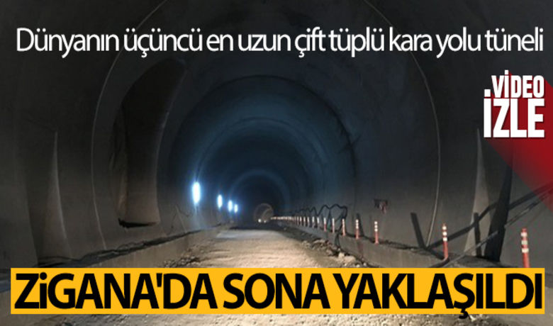 Dünyanın üçüncü en uzun çift tüplükara yolu tüneli Zigana'da sona yaklaşıldı - Ulaştırma ve Altyapı Bakanlığı, tamamlandığında dünyanın üçüncü, Avrupa`nın ise en uzun çift tüplü kara yolu tüneli olacak Zigana Tüneli`nde sona yaklaşıldığını bildirdi. HABERİN VİDEOSU İÇİN TIKLAYINIZ	 