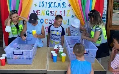 Samsun’da down sendromlu çocuklar için eğlenceli kamp
