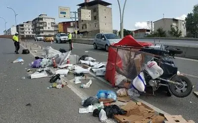 Samsun’da otomobil üç tekerli motosiklete çarptı: 1 yaralı
