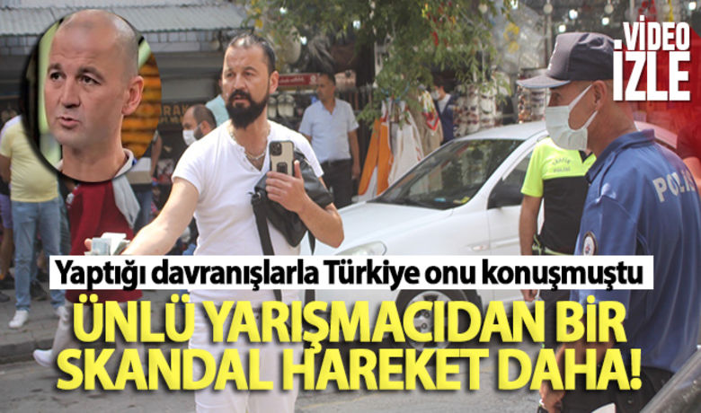 Yaptığı davranışlarla Türkiye onu konuşmuştu!Ünlü yarışmacıdan bir skandal hareket daha... - Bolu'da, sosyal medya hesabından yaptığı yayında jandarma ekiplerine hakaret eden ünlü yarışmacı Murat Özdemir, takipçilerinin ihbarı üzerine aracını çektiren polis ekiplerine hakaret edince gözaltına alındı.Faruk Çidem-İHA